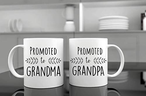 13oz Glass Coffee Mug Couples Sets Grandparents Gift Set Grandpa Grandma Nutrition Facts Mugs By Cbt Mugs Funny His And Her Gifts Husband And Wife Or Nana And Papa Anniversary Presents
