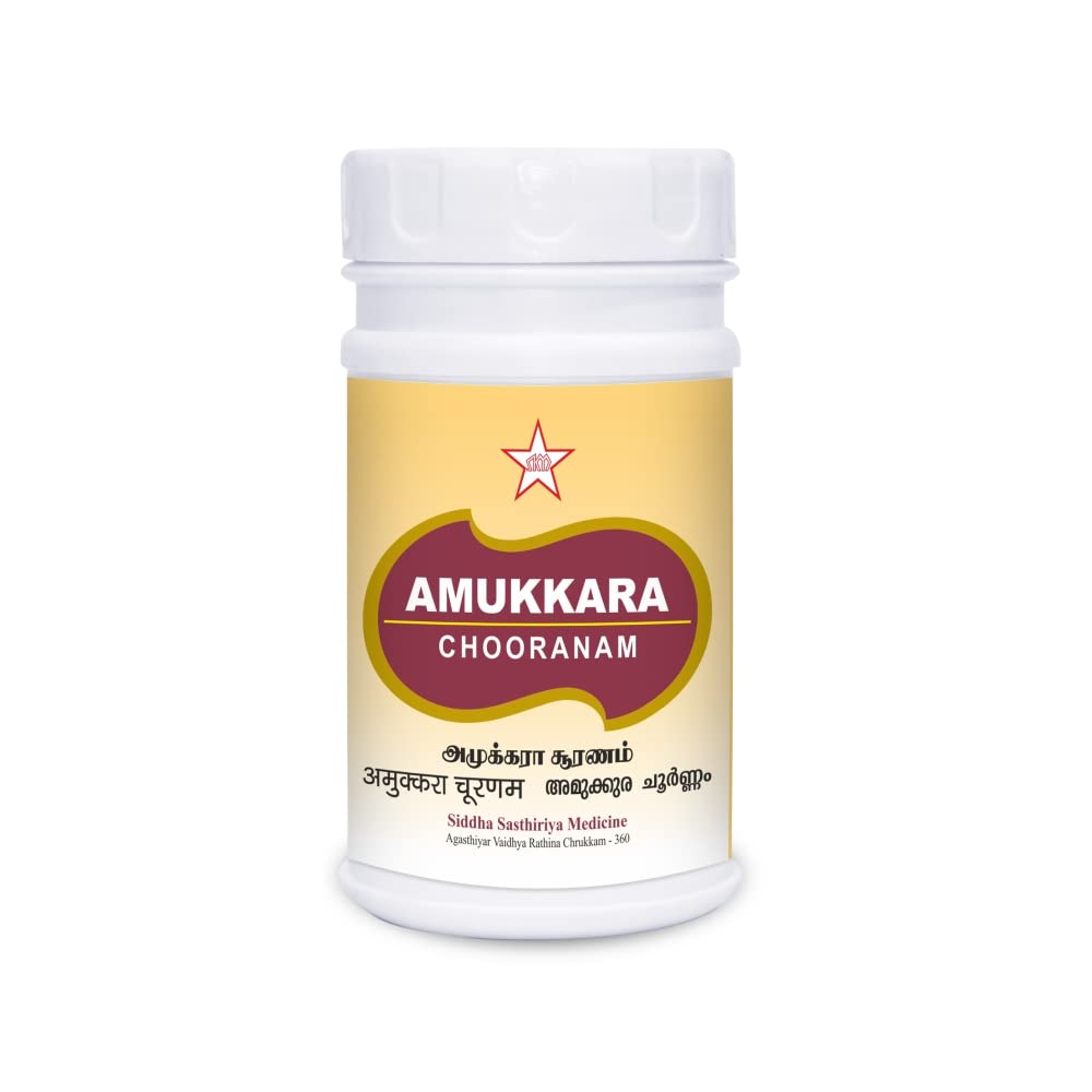 Amukkara Chooranam 100G Siddha Products | Medicamentos Siddha
