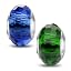 2 Blue And Green Charms