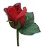 Red Silk Rose Boutonniere - Wedding Prom Boutonniere