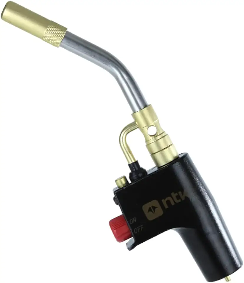 NTK, Maçarico Mapp Up 4000 em Aço inoxidável com Ignição Automática até 1800°C Ideal Para Mapp Gás