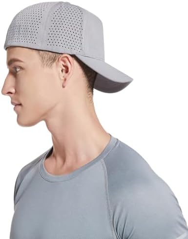 KCZAKA 5 Panels Stretch Full Closed Baseball Caps Mens High Crown