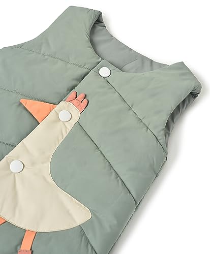 Image of Mi Arcus Purple Baby Puffer Jacket with Stand Collar for Girls Kids Infants Toddlers