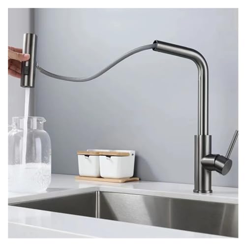 Mezclador extraíble de agua caliente y fría con sensor táctil y diseño en cascada 4