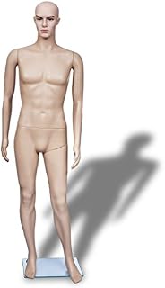 Festnight Full-body Man Mannequin Bodyform Dummy Stand A for Show-window Dressmaker Shop