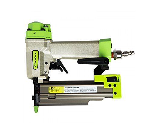V1/23.35C-MB Cadex 23 gauge pin and brad nailer up to 35mm (1-3/8") with built in blow gun and reverse safety comes in Metaboxx stacking case.