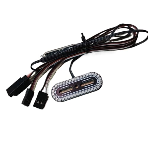 Feu stop synchronisé et liaison d'accélérateur multi-mode pour Axial SCX10 et Tank 300