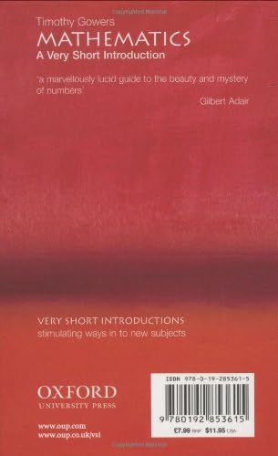 Mathematics: A Very Short Introduction