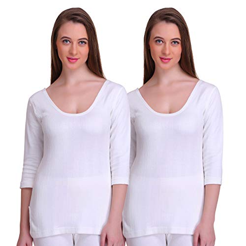 t t Elite Women's Cotton 3/4 Sleeves Inner Thermal Pack of 2-picture-41