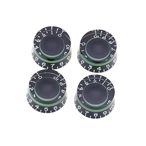 Imperial Inch Size Control Speed Knobs For Usa Made Les Paul Style Electric Guitar 4 Knobs (Green) #TOP2