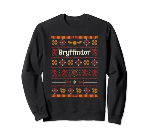Navidad Harry Potter Gryffindor Christmas Knit Sudadera