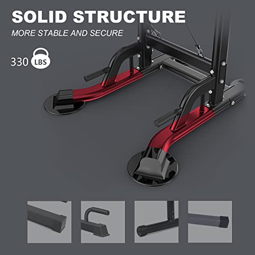 Power Tower Exercise Equipment, Power Tower Pull Up Bar, Power Tower Dip Station,Power Tower Workout, Multi-Function Strength Training Equipment For Home Gym Stand Workout Station #TOP5