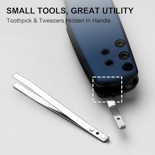 Image of Kizer Aegis EDC Pocket Knife, 2.8 inch AEB-L Steel Drop Point Folding Knife