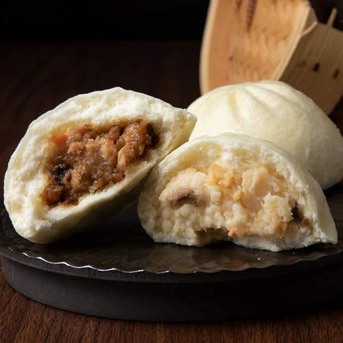 ほたて 鮭 中華まん 冷凍 鮭・ホタテまんじゅう 計4袋(各3個入×2) [有限会社 浜頓ホテル]