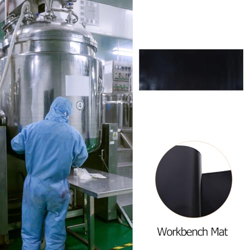 Image of WOONEKY Anti-Static Workbench Mat for Electronics Repair Heat-Resistant Work Pad for Soldering Station ESD Desk Mat 39.37 X 15.74 X 0.07 in 1Pc