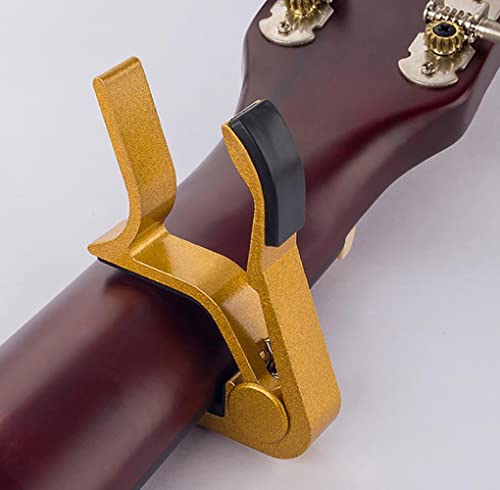 Hm Vicyy Capodastre Capo de Guitare Universel en Alliage d’aluminium,Capodastre de Guitare à Une Main,Quick-Change pour… - Les Beatles, Paul McCartney, John Lennon, RIngo Starr, George Harrison Hm Vicyy Capodastre Capo de Guitare Universel en Alliage d'aluminium,Capodastre de Guitare à Une Main,Quick-Change pour… – Image 6