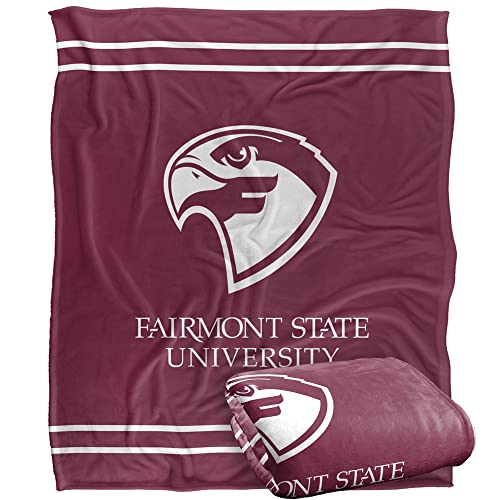 Fairmont State, 60"x80" Primary Logo Silky Touch Super Soft Throw Blanket