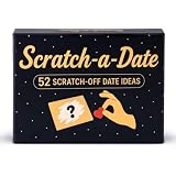 52 Scratch Off Date Night Ideas – Fun & Romantic Couples Card Game Gift Set