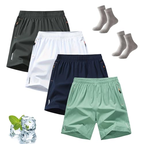 Brysha Mens Shorts, Brysha SummerFlex Quick-Dry Shorts - Ultimate Comfort,Style &Versatility for Summer,Men's Athletic Shorts