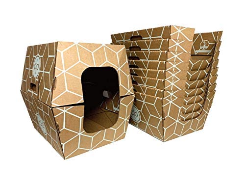 the dark side of desire - Cats Desire Biodegradable & Disposable Litter Box 10 Trays-8.5 inches Tall Each Tray