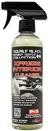 P&S Professional Detail Products - Xpress Interior Cleaner - Perfect for Safely Removing Traffic Marks, Dirt, Grease, and Oil; Works on Leather, Vinyl, and Plastic; Fresh Scent (1 Pint)