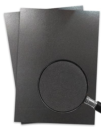 Off Paper Especiais Papel Metalizado Pacote com 15 Folhas, Preto, A4