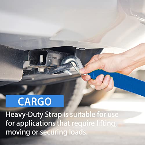 Websuka Polyester Webbing Strap 16+Colors – 1"&1.5"&1.9" – 16.5 25 33 55 Yards Heavy Duty Webbing Roll, Flat Webbing Strap For Indoor&Outdoor Gear, Climbing, Diy Crafting, Repairing 1" 33Yards #TOP4