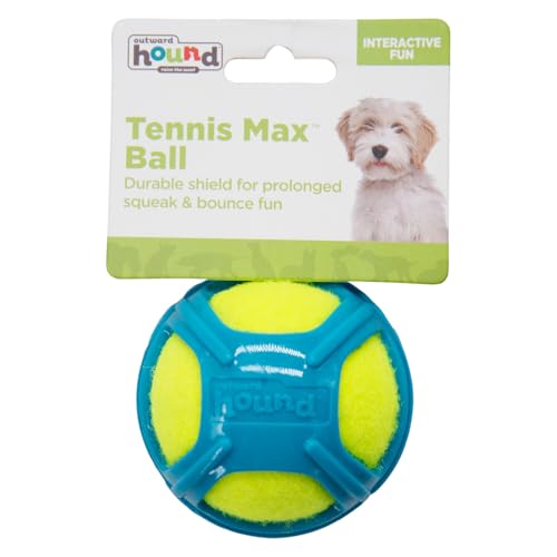 Outward Hound Tennis Max Ball Blue Dog Toy