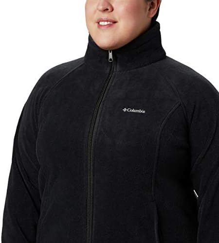 Columbia Womens Benton Springs Full Zip Fleece Jacket, Black, Medium - 2