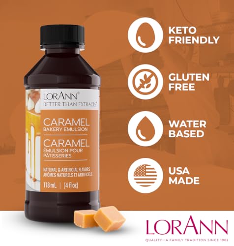 Image of LorAnn Oils Caramel Emulsion & Flavoring For Baking