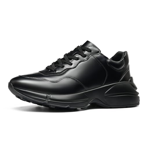Chaussures en cuir véritable pour hommes avec finitions artisanales et grand confort