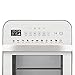 GoWISE USA GW44804 Air Fryer Toaster Oven with Rotisserie + Dehydrator and 11 Accessories + 50 Recipes, Ultra (Silver/Black), 12.7 quart