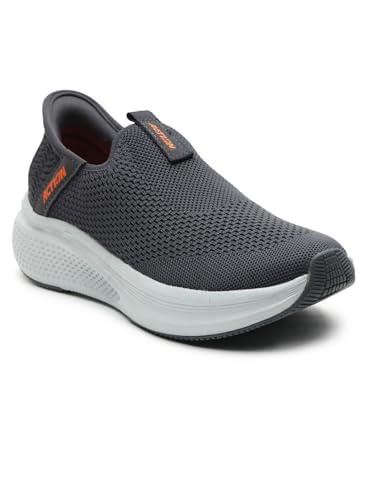 Image of Action | Athleo | WALKER-506 | Lightweight Comfortable Durable | Shoes | Slip-On | Running Shoes | for Men