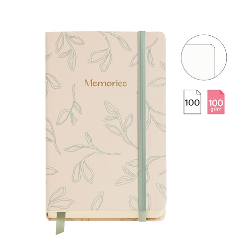Miquelrius, Beautiful Notebook (90 x 140 mm), Notepad with 100 Plain Sheets of 100 g/m² - Image 3
