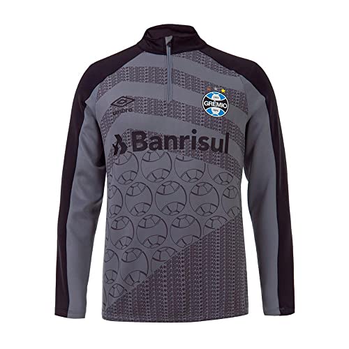 Blusão Umbro Grêmio 2022 Treino Cinza Masculino