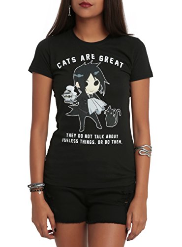 Black Butler Cats are Great Girls T-Shirt
