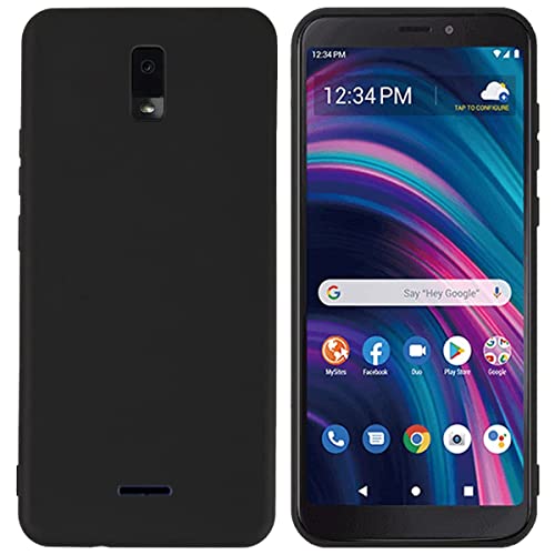 Jr Rutien For Blu View 3 Phone Case View3 B140Dl Soft Shockproof Full Body Protection Protective Silicone Case (Black) #TOP1