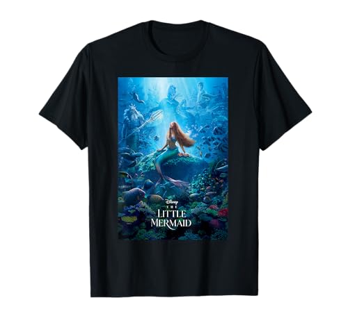 Disney The Little Mermaid Ariel Live-Action Movie Poster Camiseta