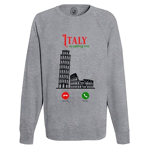 Sweat shirt homme Italy is Calling Me le cadeau idéal souvenir de Rome