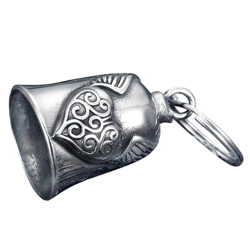 Motorrad-Glücksglocke | 5,4 X 3,2 Cm Schutzglocke Biker | Schutzamulett Motorrads |Exorzismus-Glocke Für Männer & Frauen, Kraftrad -Glockenanhänger & Geschenk-Zubehör