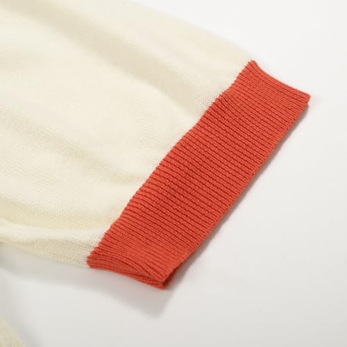 OXKNIT Men's Knit Polo Shirt Casual Knitted Shirt Short Sleeve 1972 Pattern Summer Shirt4