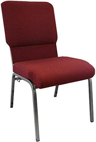 Advantage Maroon Church Chairs 18.5 in. Wide