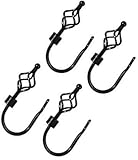 TEJATAN Curtain Holdbacks (Set of 4)