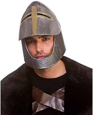 Wicked Costumes Adult Unisex Medieval Knight Helmet Fancy Dress Accessory