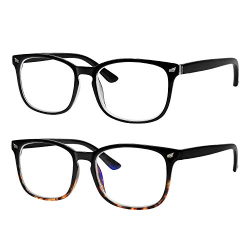 Image of Yogo Vision Blue Light Blocking Computer Glasses Anti Glare Reduce Eyestrain Eyeglasses for Men and Women