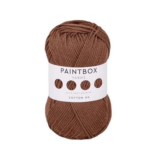 Paintbox Yarns 100% Cotton DK Yarn 1.76oz 50g 137yds 125m | Paper White Wool For Crochet Knitting - Soft Lightweight Double Knit Yarn For Clothes product thumbnail 18
