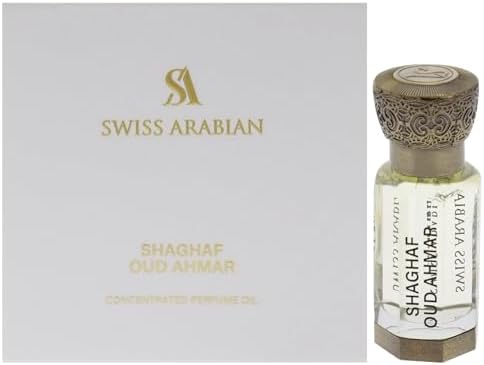 Swiss Arabian Shaghaf Oud Ahmar Aceite de Perfume Concentrado Uni...