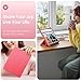 Fintie Hybrid Slim Case for iPad (A16) 11th Generation 11 Inch (2025), iPad 10th Generation 10.9 Inch (2022) - Shockproof Cover with Clear Transparent Back Shell & Pencil Holder, Pink