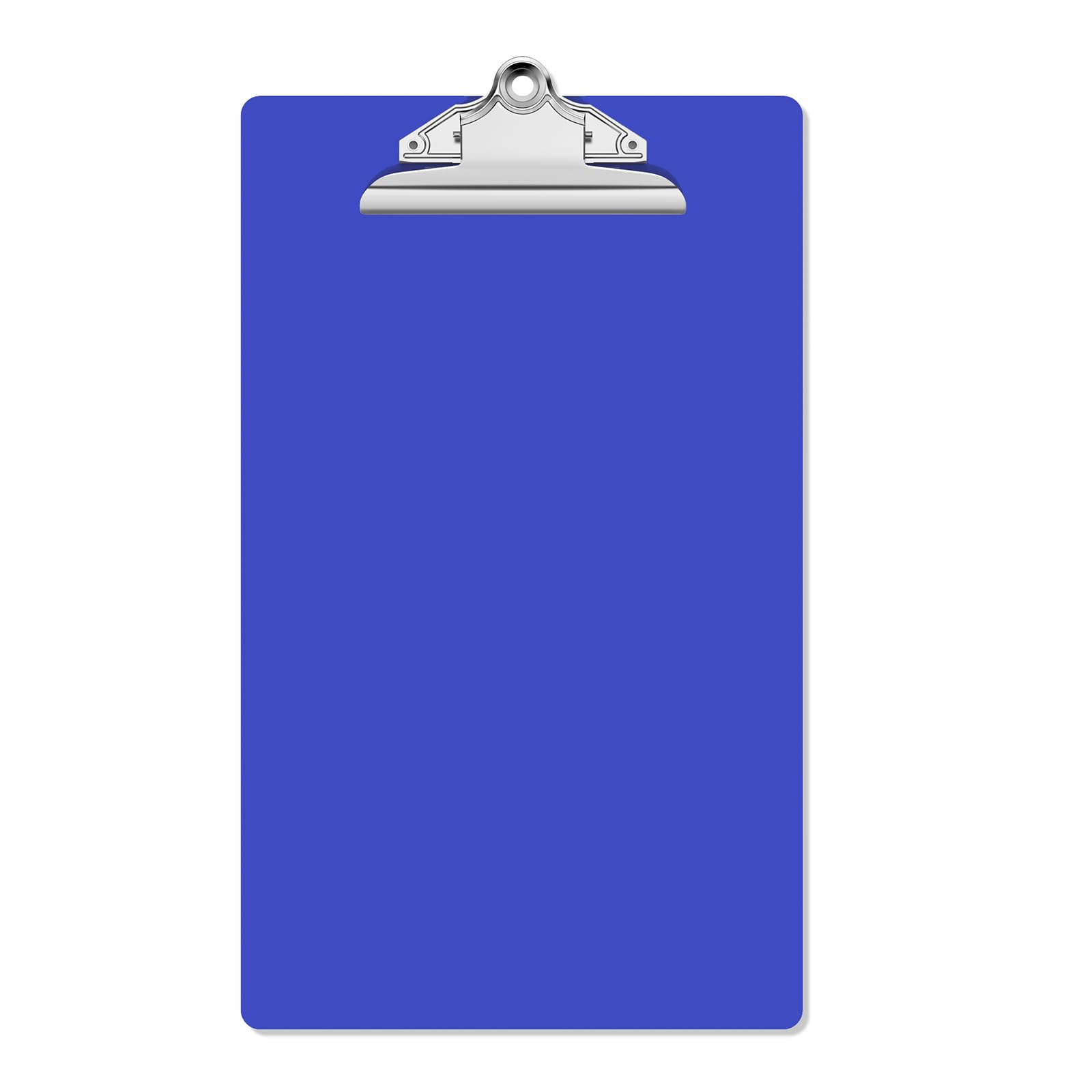 Macroclo Legal Size Clipboard, Blues Plastic 8.5 x 14 Clip Board for Lawers, Heavy Duty Butterfly Clip, 9 x 15 in, Office & School Supply