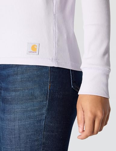 Image of Carhartt Women's TENCEL Fiber Series Relaxed Fit Long-Sleeve Ribbed Henley